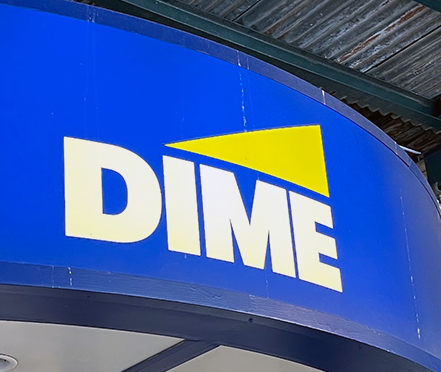 dime sign